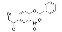 2-Bromo-1-[3-nitro-4-(phenylmethoxy)phenyl]-ethanone