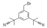 3,5-Bis(2-cyanoprop-2-yl)benzyl bromide