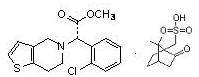 Clopidogrel camphorsulfonate