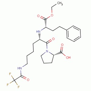 N2-1[(1S)-Ethoxycarbonyl-3-phenylpropyl]-N6-trifluoroacetyl-L-lysyl-L-proline