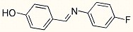 4-[[(4-FLUOROPHENYL)IMINO METHYL -PHENOL
