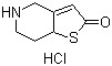 5,6,7,7a-Tetrahydrothieno[3,2-c]pyridine-2(4H)-one hydrochloride