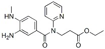 ethyl N-[3-amino-4-(methylamino)benzoyl]-N-pyridin-2-yl-beta-alaninate