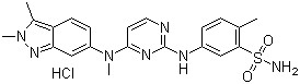 Pazopanib hydrochloride
