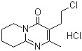 2-(2-Chloroethyl)-2-methyl-6,7,8,9-tetrahydro-4H-pyrido[1,2-a]-4-pyrimidinone hydrochloride