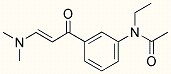 N-{3-[(2E)-3-(Dimethylamino)-prop-2-enoyl]-phenyl}-N-ethylacetamide